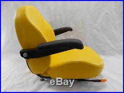 Yellow Ultra Standard Seat C1110 Fits John Deere Ztr Zero Turn Mowers #usy