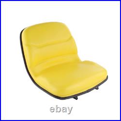 Yellow Vinyl Seat 3283104M1 fits John Deere 655 755 756 855 990 1070 800HC